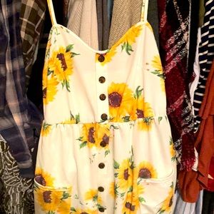 LAST CHANCE Sunflower dress
